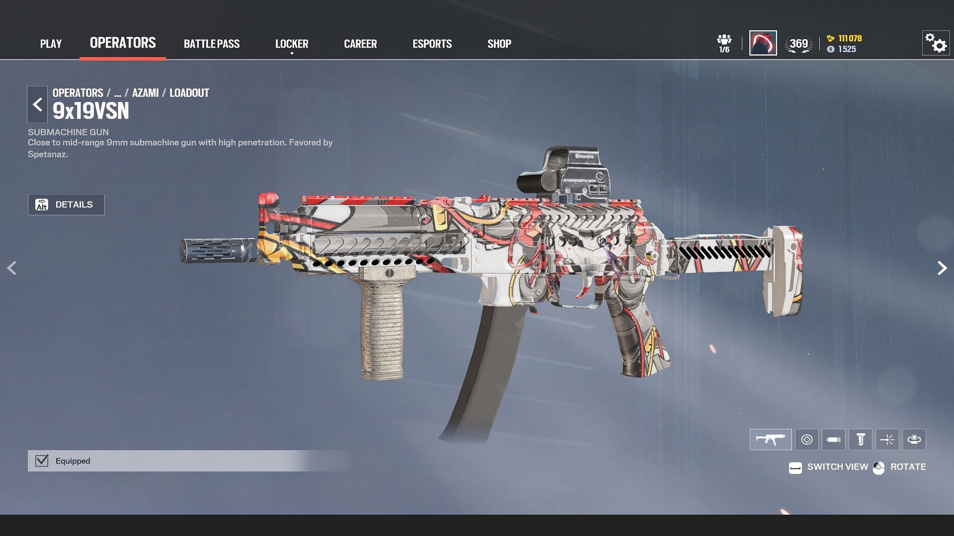 The best Spetsnaz SMG in Siege (Image via Sportskeeda Gaming || Ubisoft)